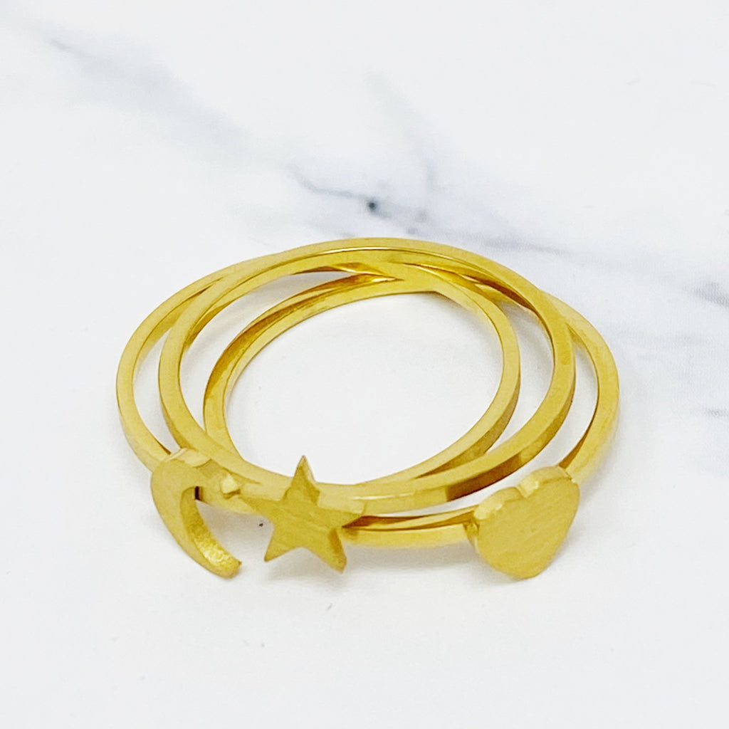 Tiny Figure Stackable Ring - Gab’s Things