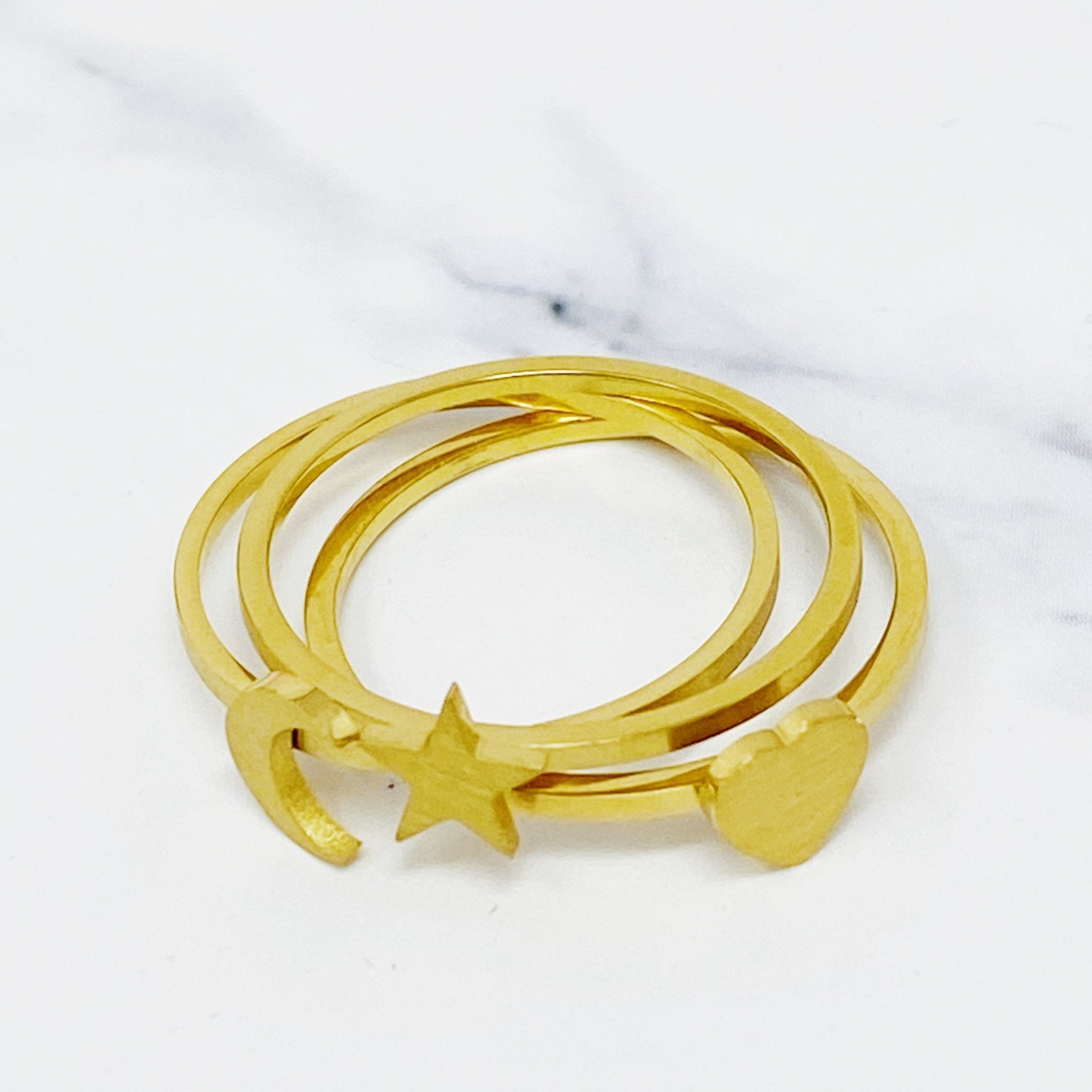 Tiny Figure Stackable Ring - Gab’s Things
