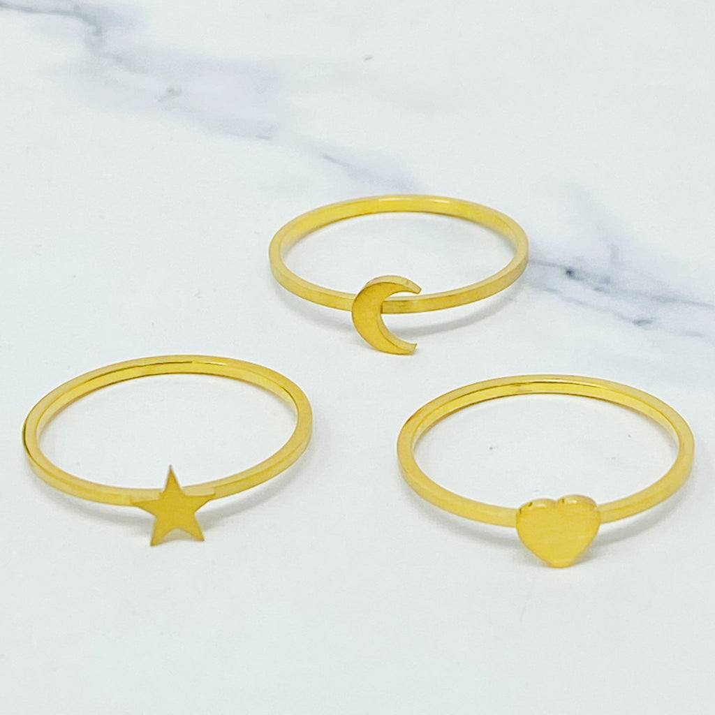 Tiny Figure Stackable Ring - Gab’s Things