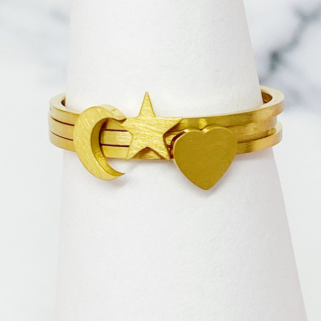 Tiny Figure Stackable Ring - Gab’s Things